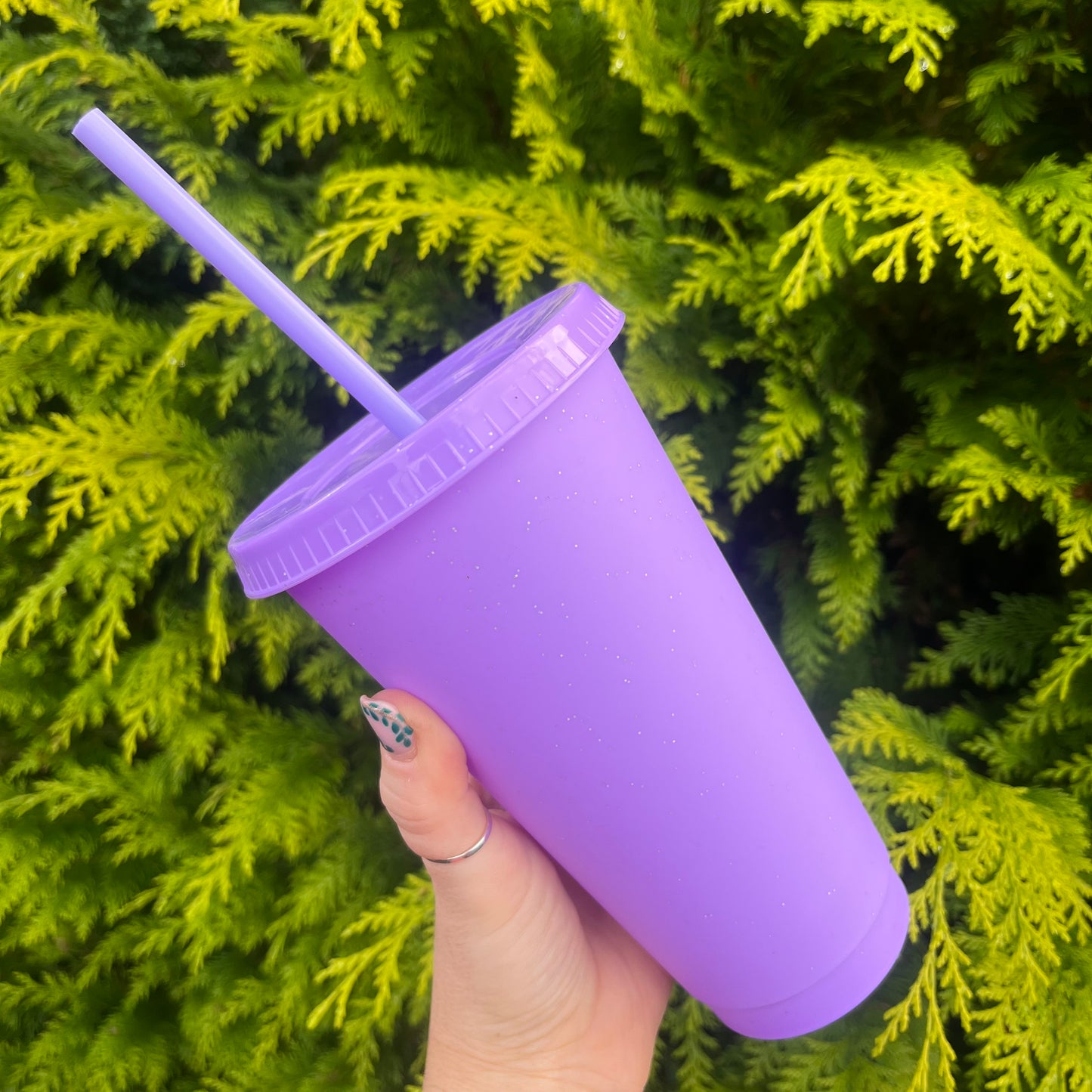 24oz Glitter Cold Cups