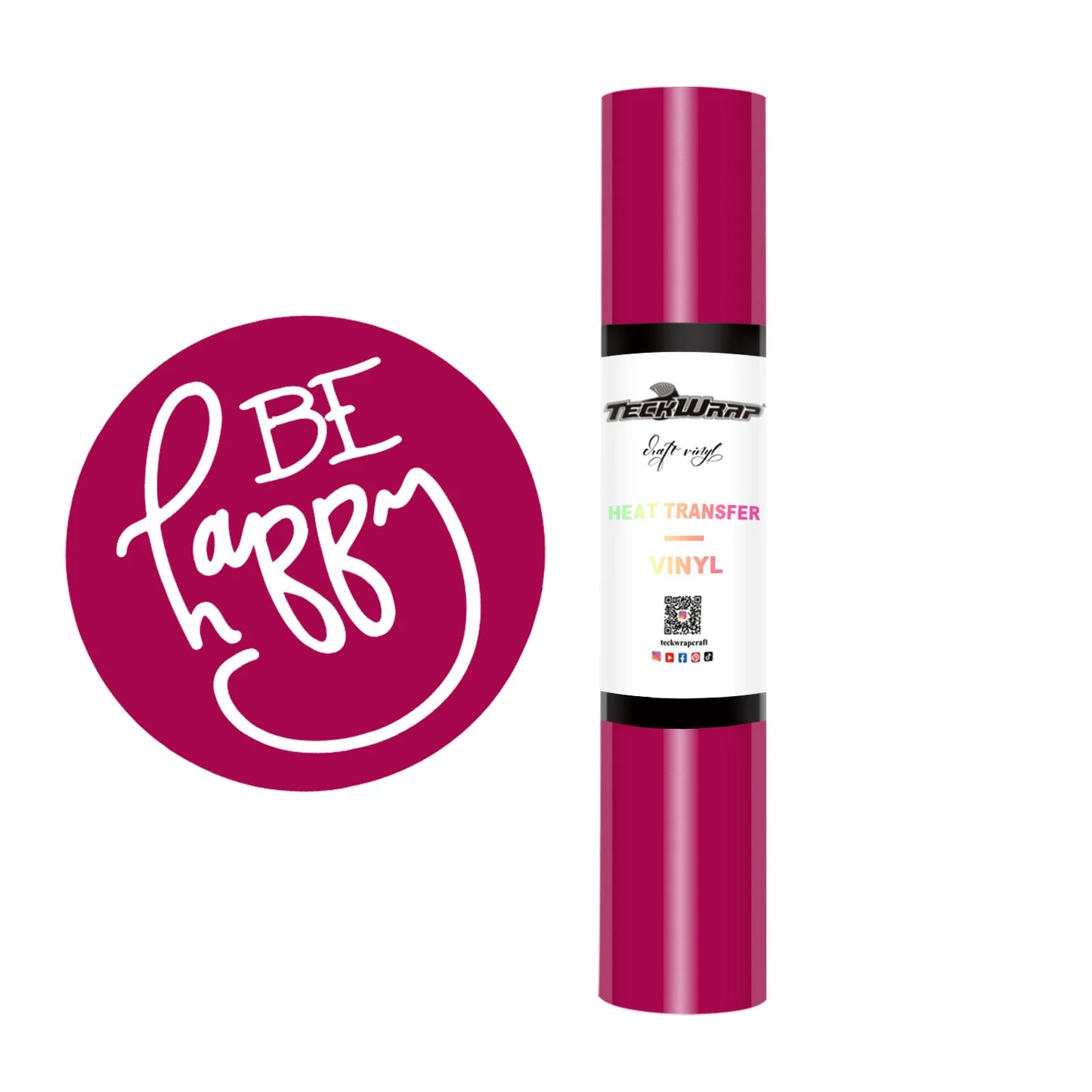 Teckwrap Fushia PU HTV - 5ft