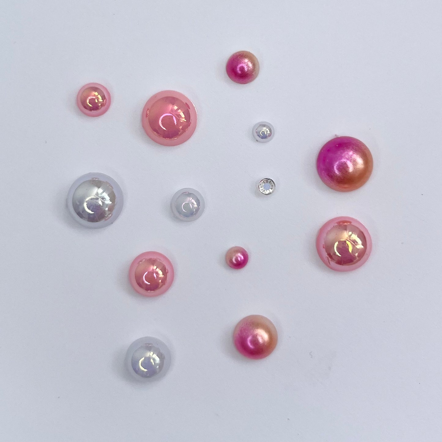 Pinky Promise - Pearl and Rhinestone mix
