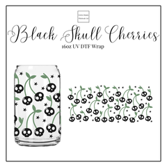 Black Skull Cherries 16oz UVDTF