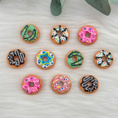 Dinky Dougnuts - 10 Pack of Cabochons