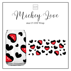 Mickey Love 16oz UVDTF