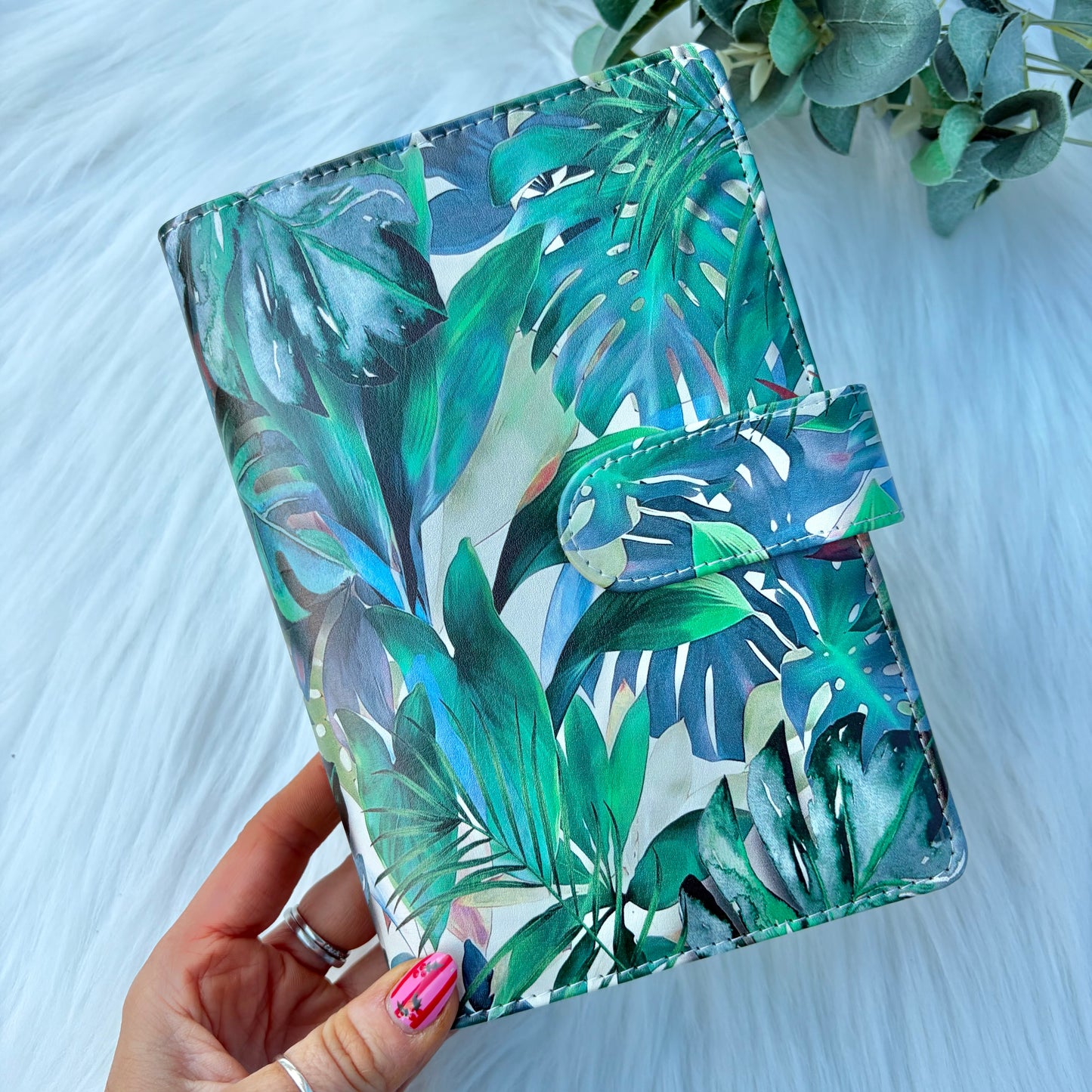 A6 Botanical Budget Binder / Organiser