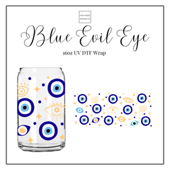 Blue Evil Eye 16oz UVDTF