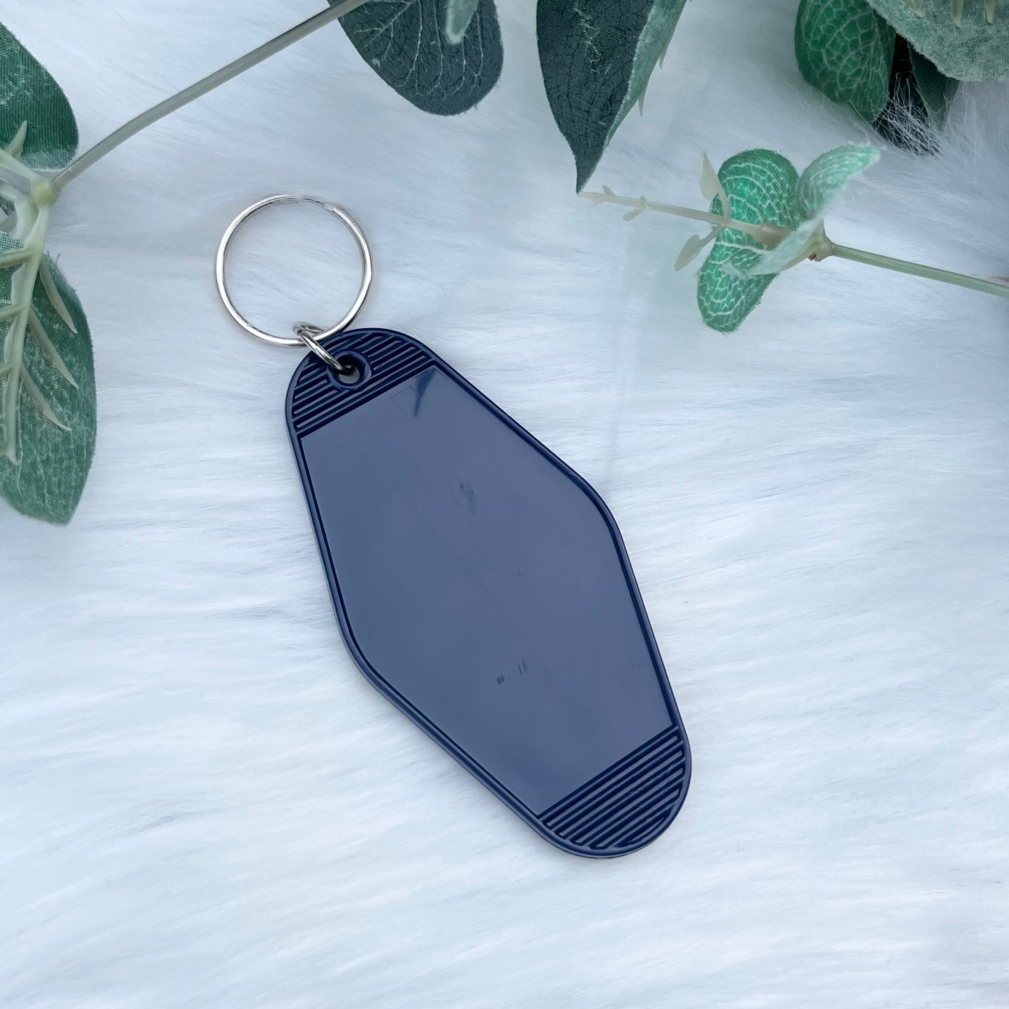 Navy Motel Keyring - No. 3