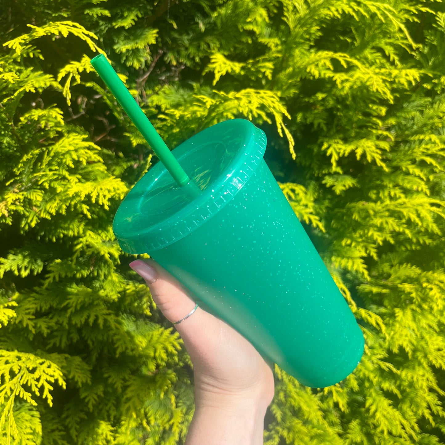 24oz Glitter Cold Cups