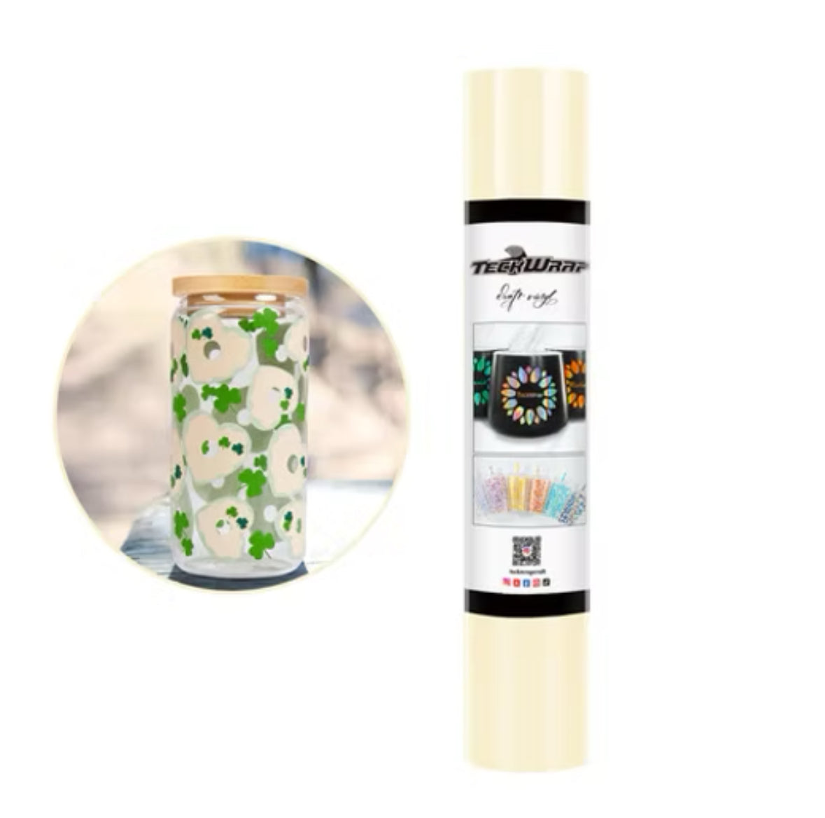 TeckWrap Camel Shimmer Adhesive Vinyl - 5ft
