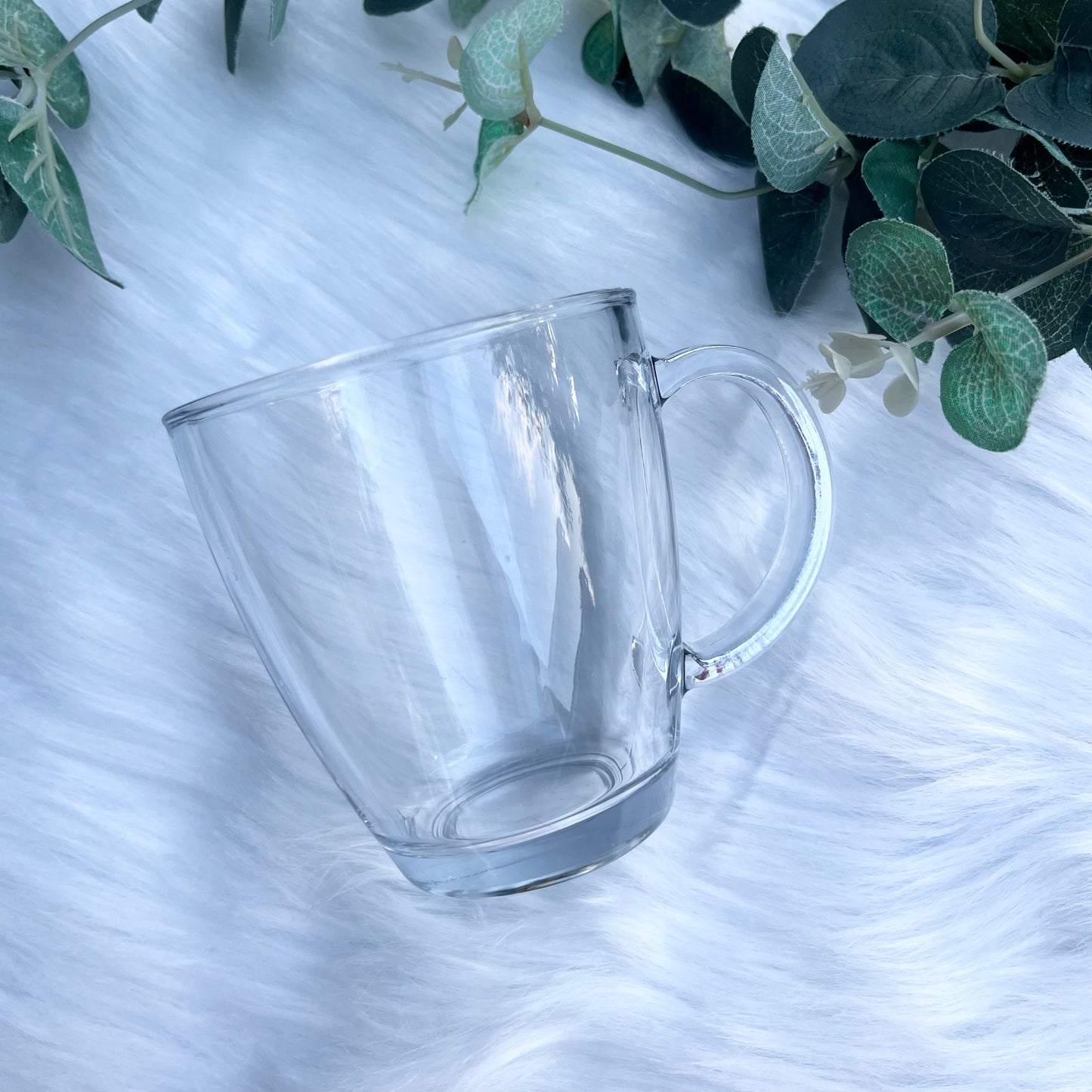 Glass Coffee Cup - 350ml