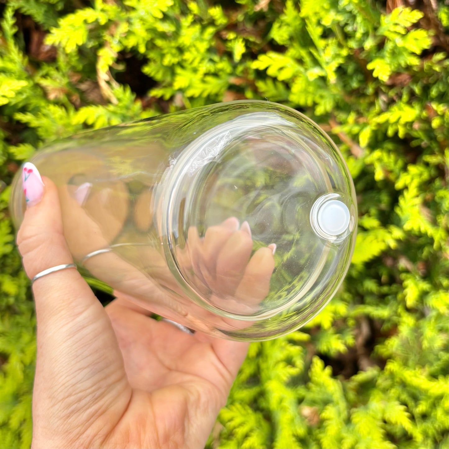 20oz Double Walled Glass Snowglobe - New Style