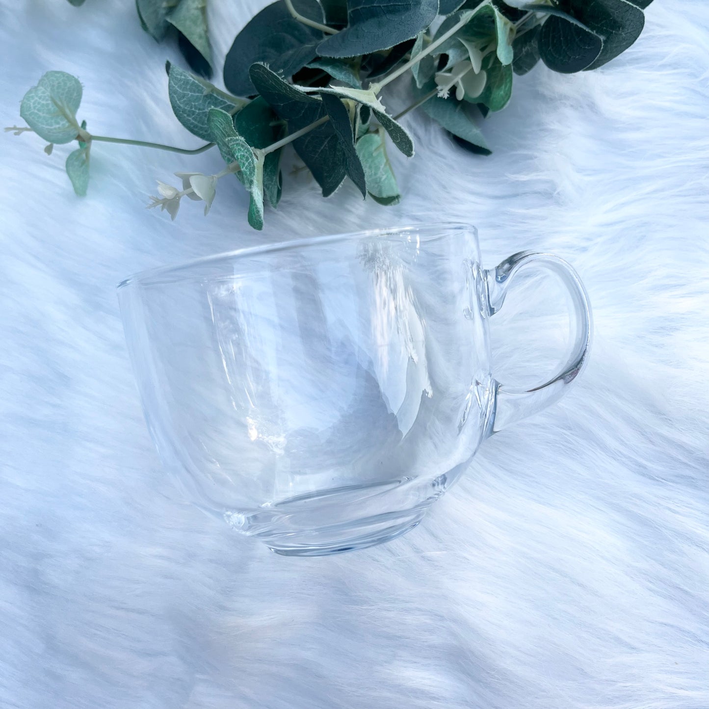 Cappuccino 450ml Glass Cup