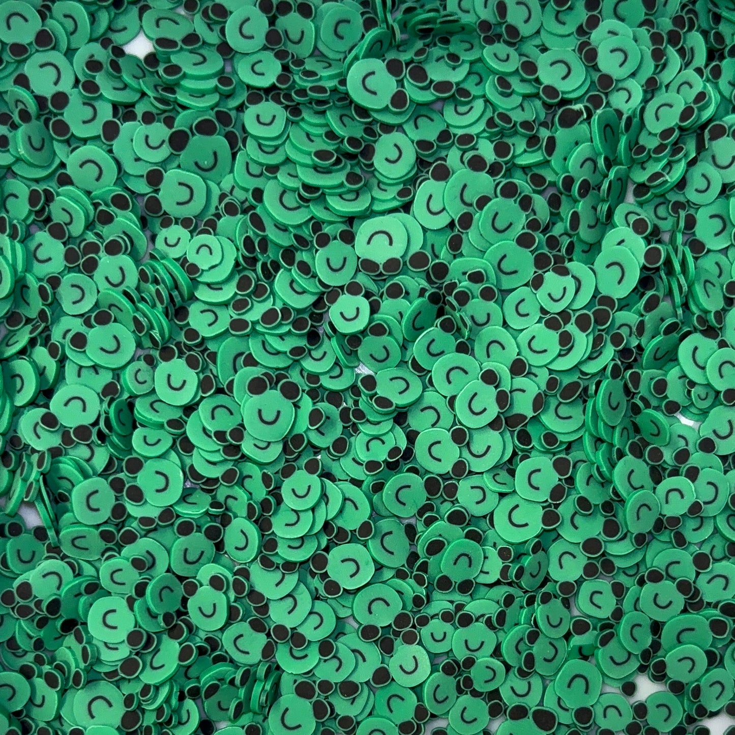 Frog Face - Polymer Clay Slices 1oz