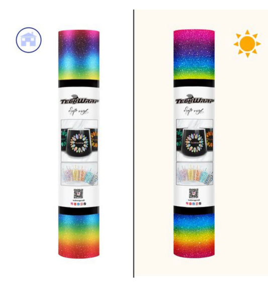 Teckwrap Galaxy Rainbow Vinyl - 5ft