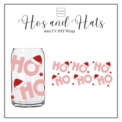 Hos & Hats 16oz UVDTF