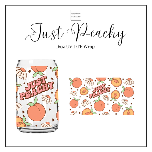 Just Peachy 16oz UVDTF