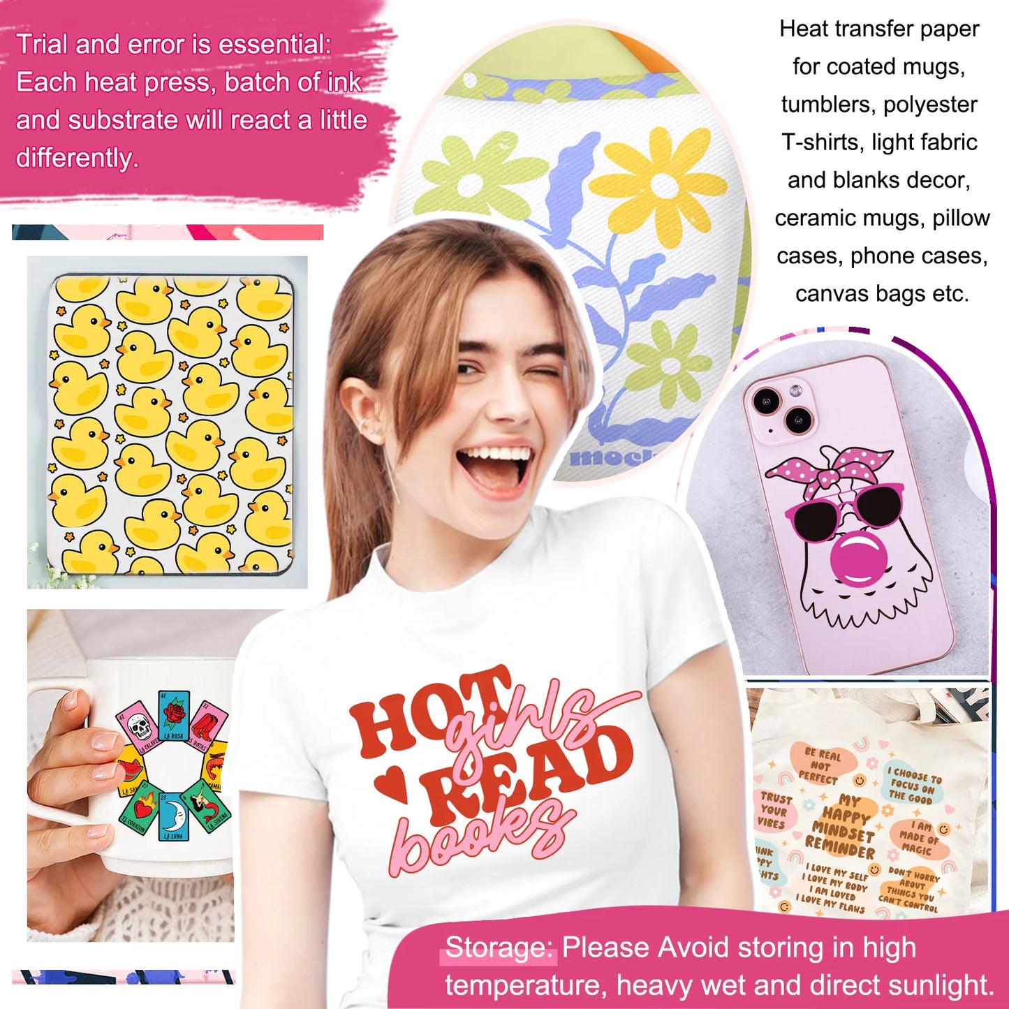TeckWrap Sublimation Paper A4 - 8.3"x 11.7" (100 sheets)