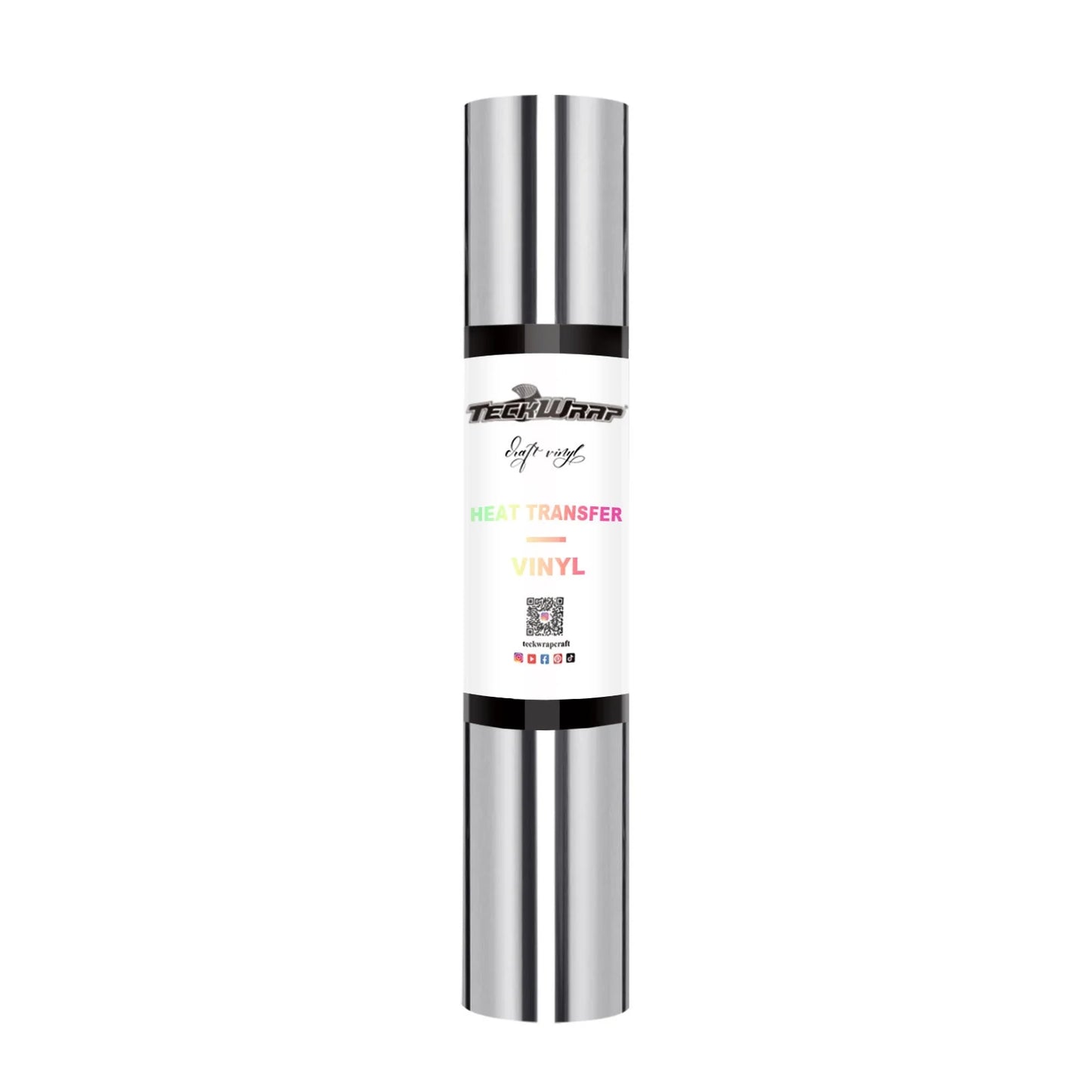 Teckwrap Silver Metallic Chrome HTV - 5ft