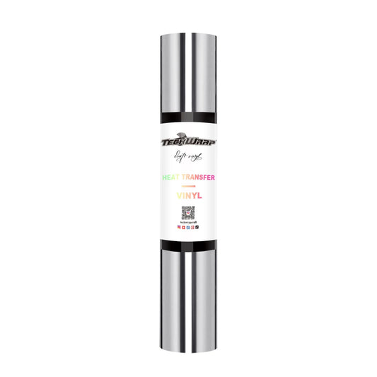 Teckwrap Silver Metallic Chrome HTV - 5ft