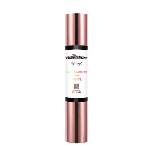 Teckwrap Rose Gold Metallic Chrome HTV - 5ft