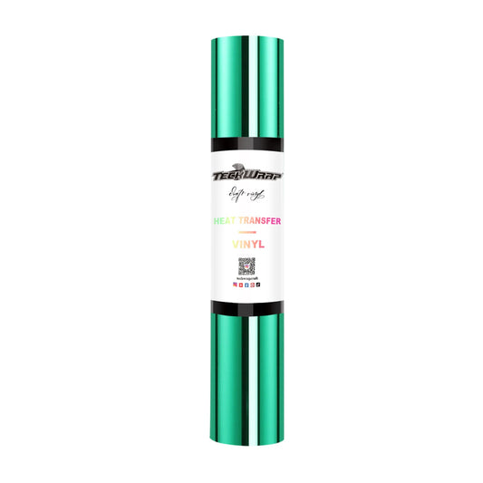 Teckwrap Emerald Green Metallic Chrome HTV - 5ft