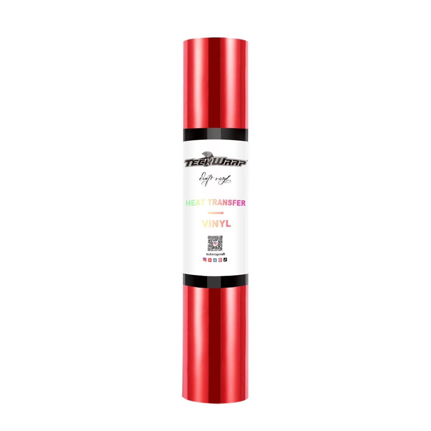 Teckwrap Flame Red Metallic Chrome HTV - 5ft
