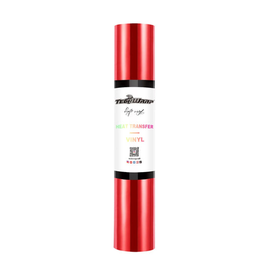 Teckwrap Flame Red Metallic Chrome HTV - 5ft