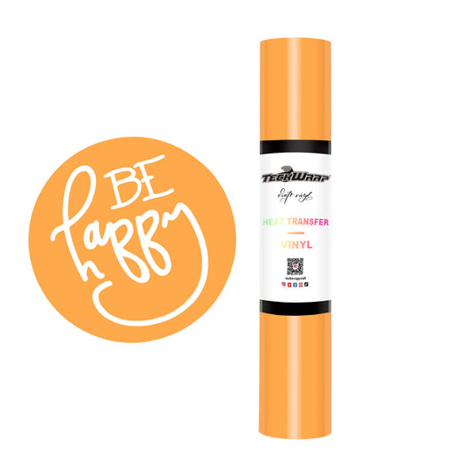 Teckwrap Pastel Orange PU HTV - 5ft