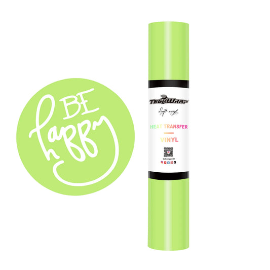 Teckwrap Pastel Green PU HTV - 5ft