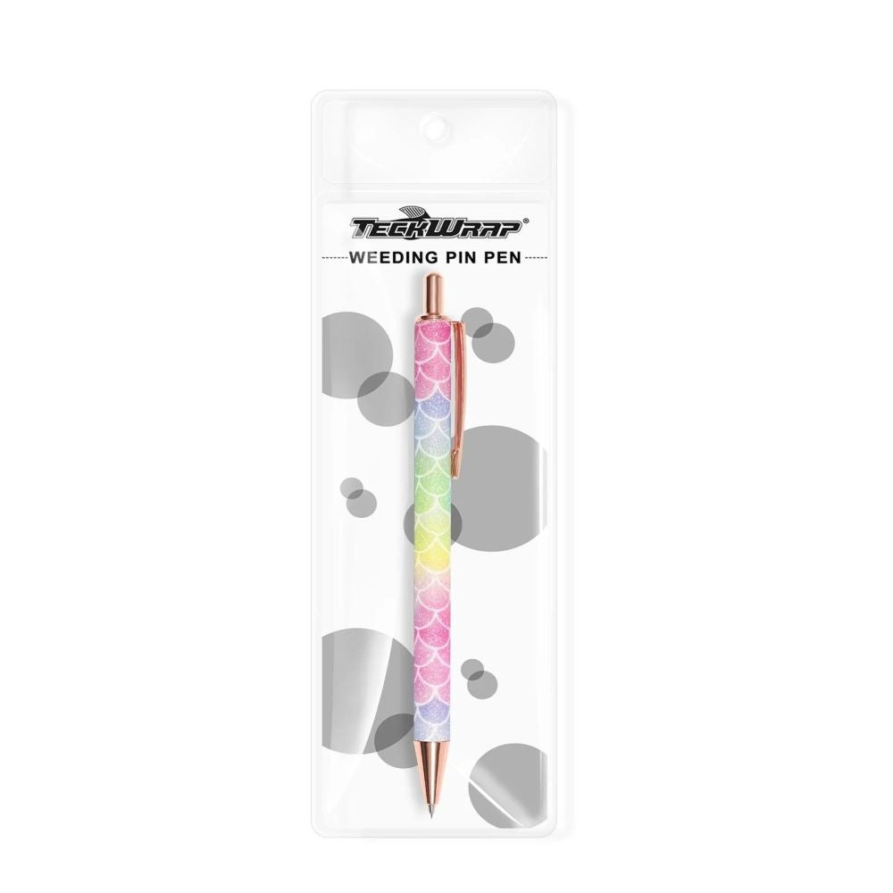 Teckwrap Weeding Pin Pen - Rainbow Mermaid