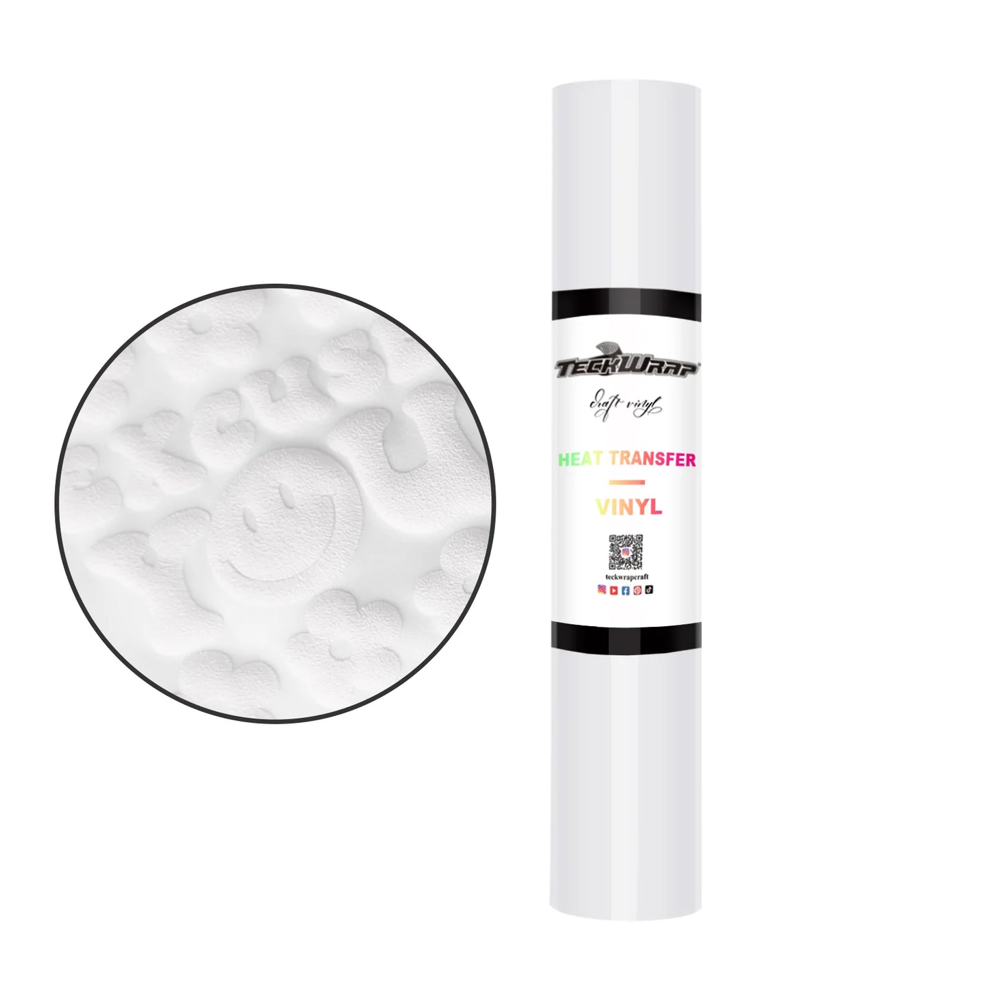 Teckwrap White Puff HTV - 5ft