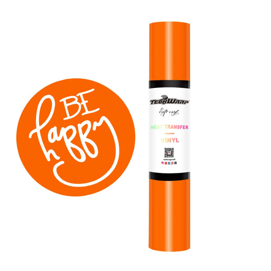 Teckwrap Orange PU HTV - 5ft