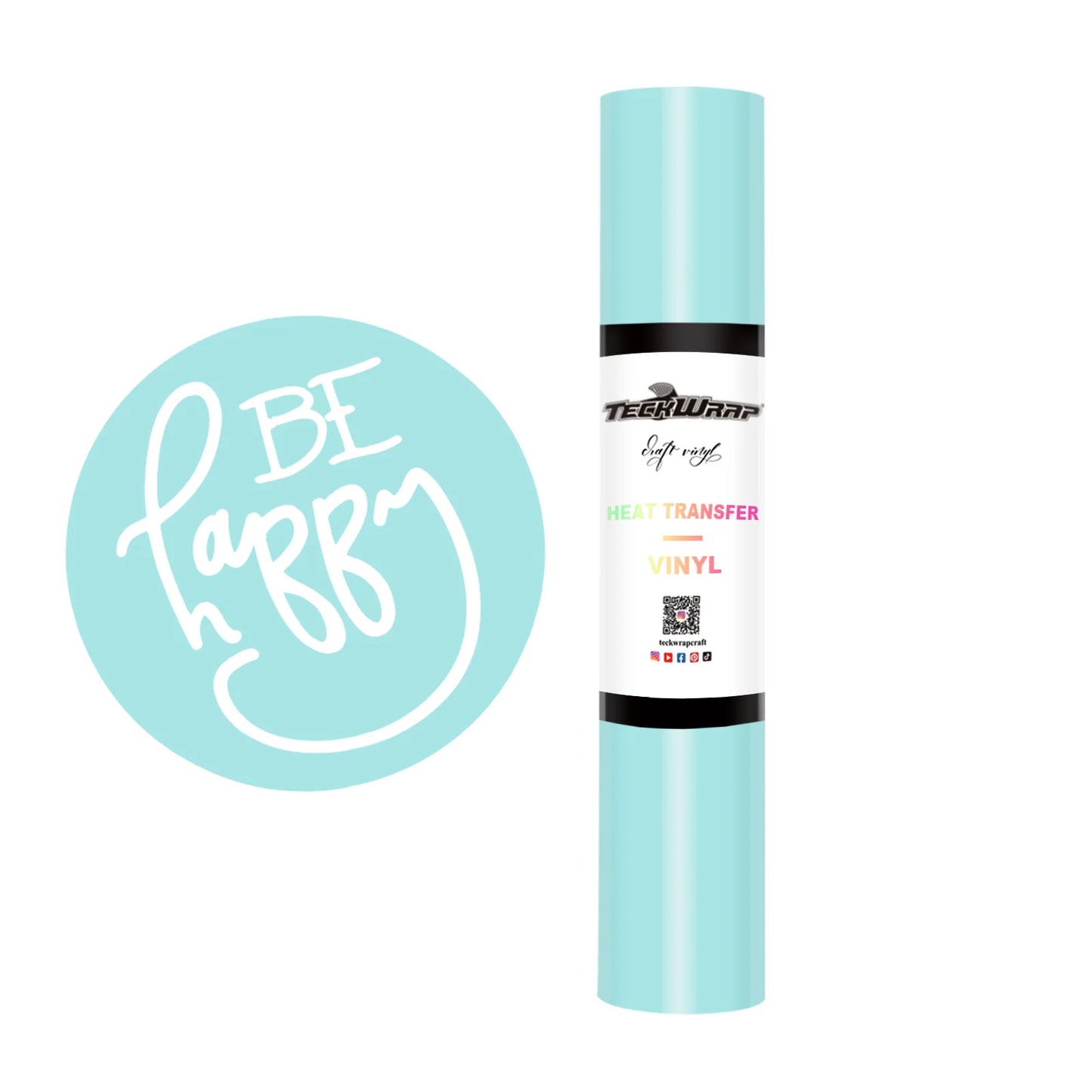 Teckwrap Pastel Blue PU HTV - 5ft
