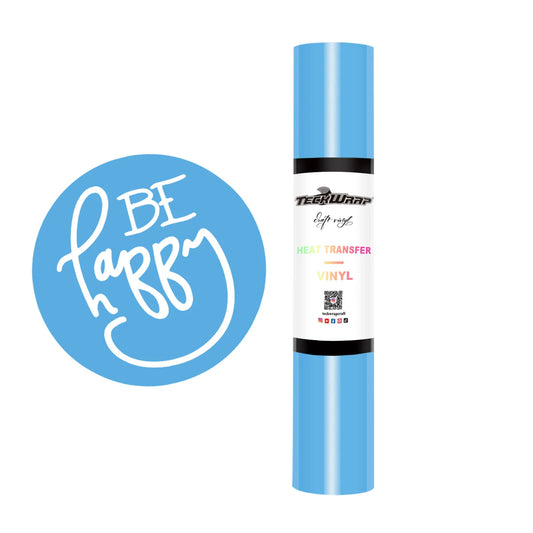 Teckwrap Light Blue PU HTV - 5ft