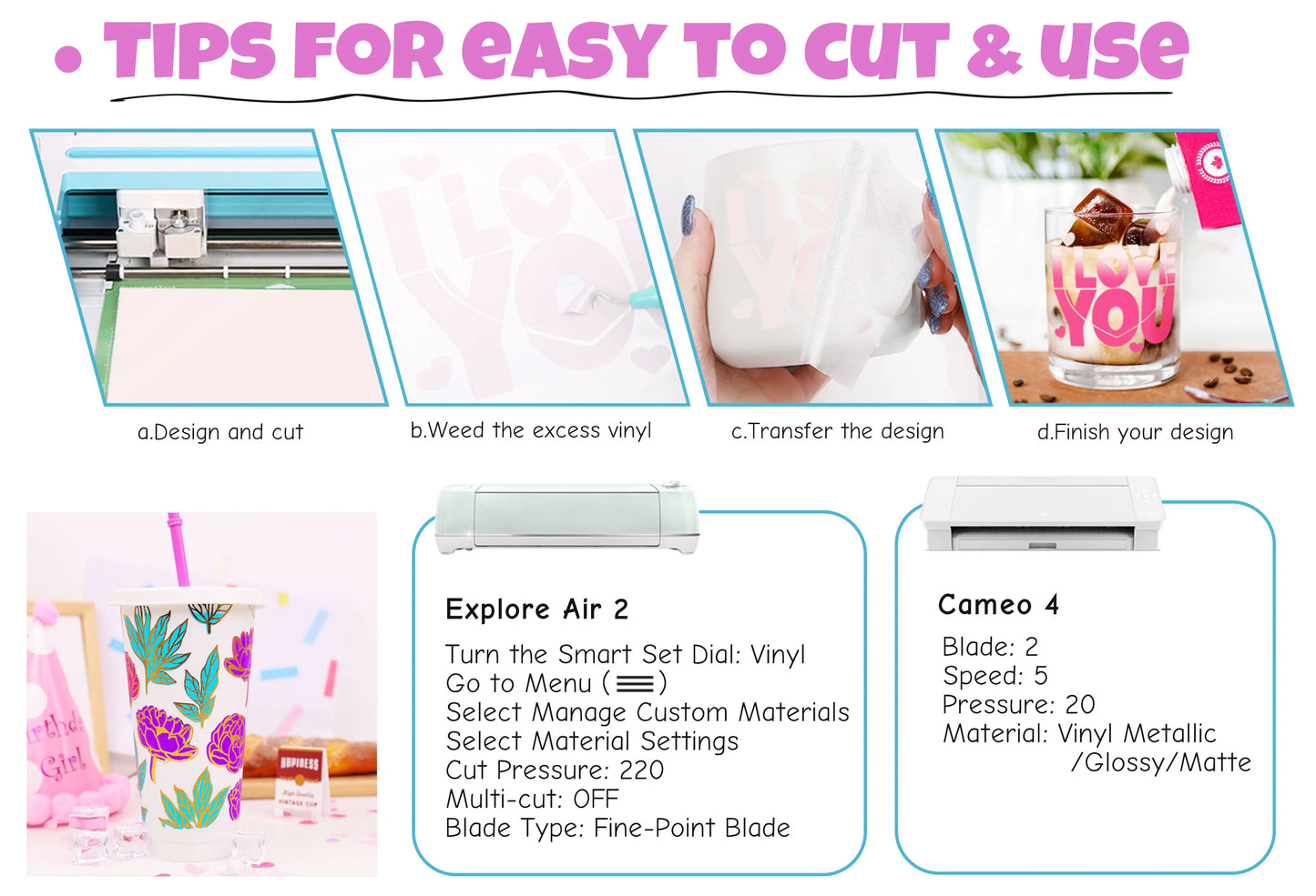 Teckwrap Rose Pink Cold Colour Changing Adhesive Vinyl - 5ft