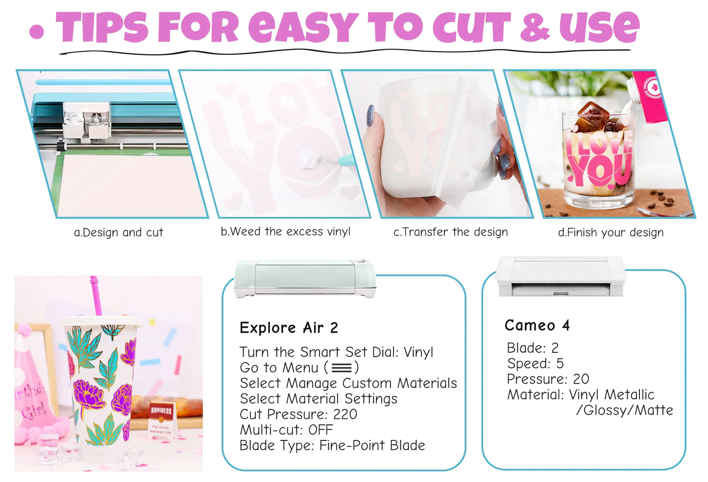 Teckwrap Pink Cold Colour Changing Adhesive Vinyl - 5ft
