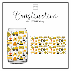 Construction 16oz UVDTF