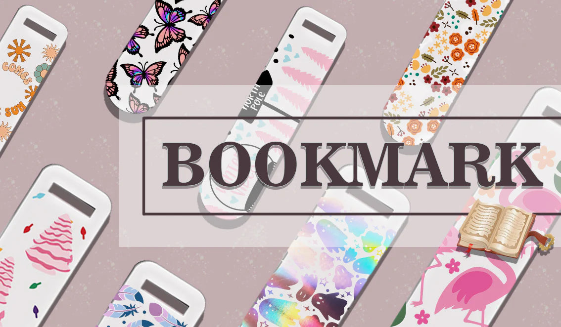 TeckWrap Acrylic Bookmark Blanks - Sparkle 5 pcs