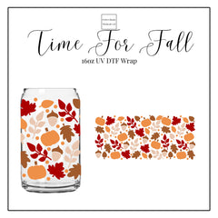 Time For Fall 16oz UVDTF