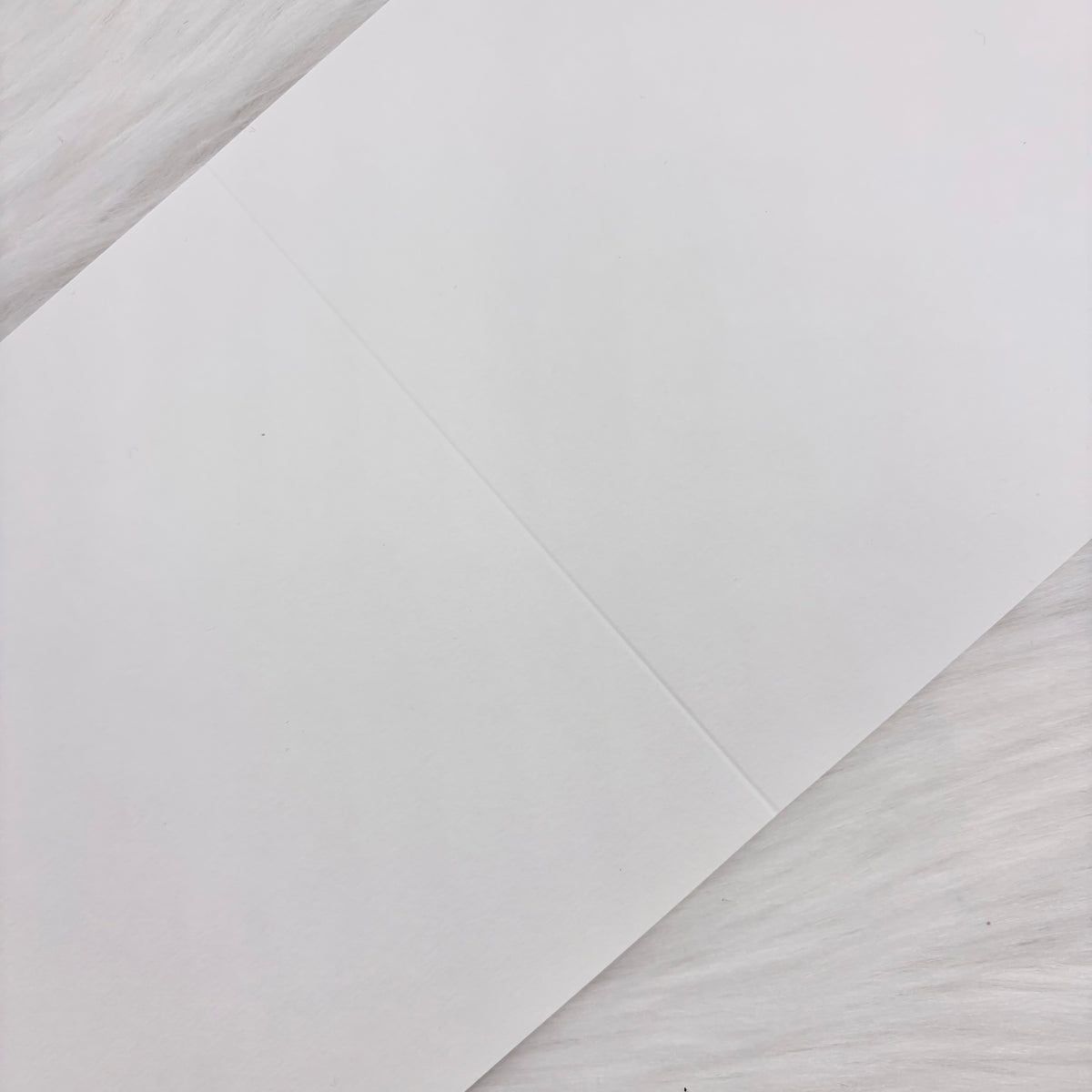 Plain White Card and Envelope - Pack Of 10 - 250GSM