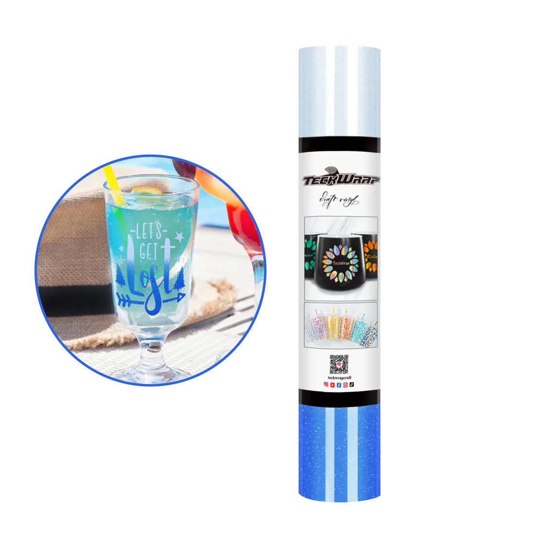 Teckwrap Shimmer Cold Colour Change White - 5ft