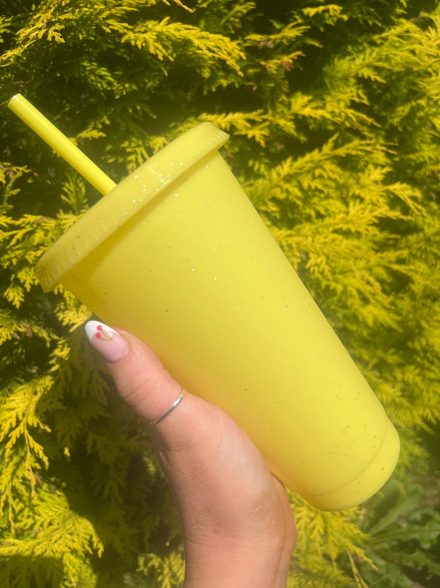 24oz Glitter Cold Cups