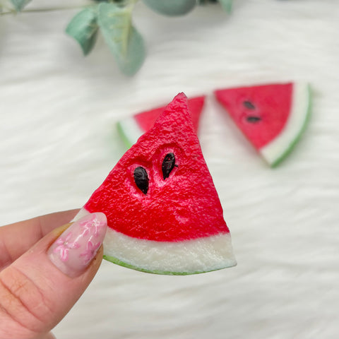 Imitation Watermelon Slices - 3 Pack of Cabochons
