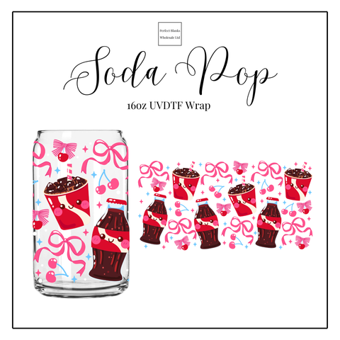 Soda Pop 16oz UVDTF