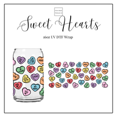 Sweet Hearts 16oz UVDTF