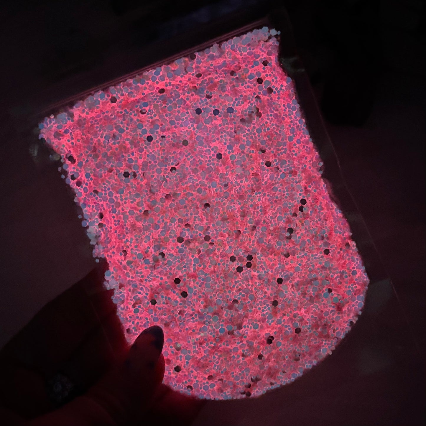 You Glow Girl - Chunky Glow In The Dark Glitter