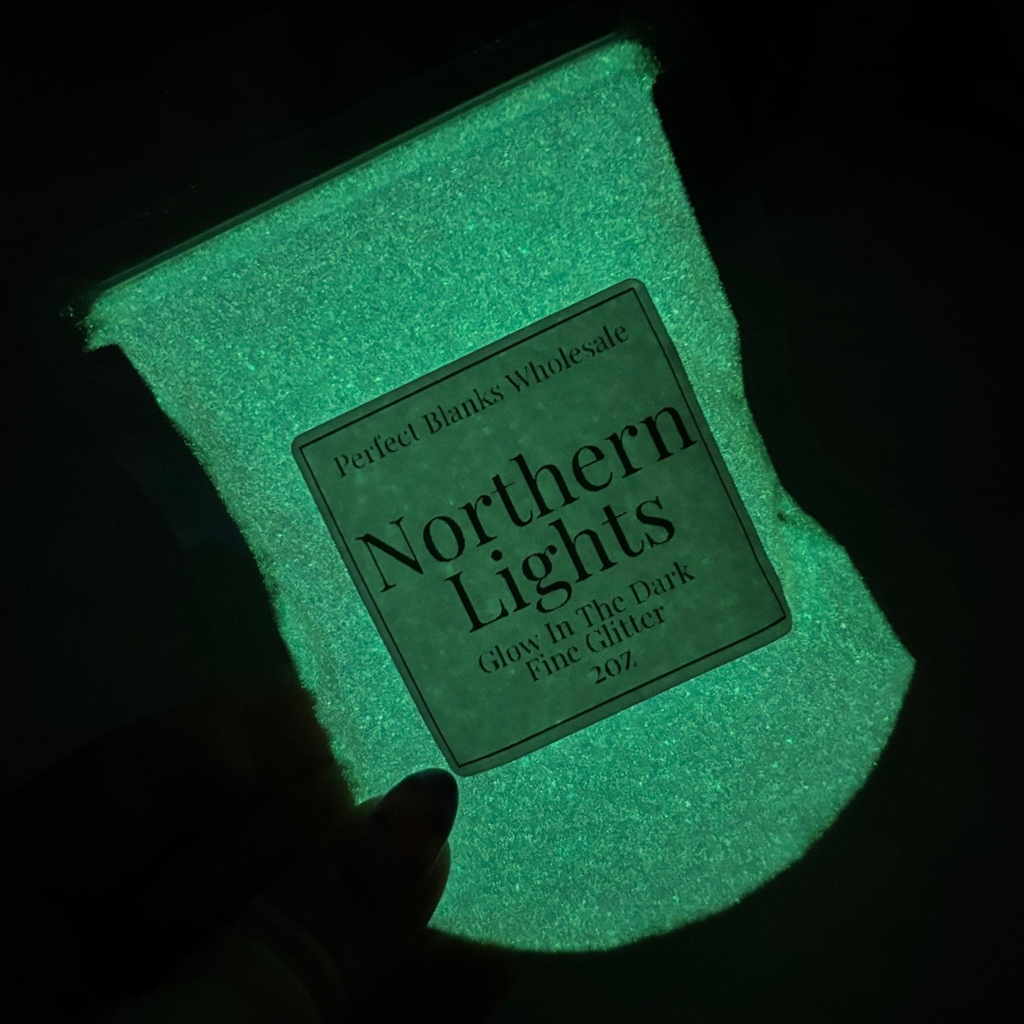 Northern Lights - Glow In The Dark Fine Glitter