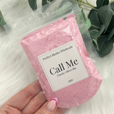 Call Me  - Chunky Glitter