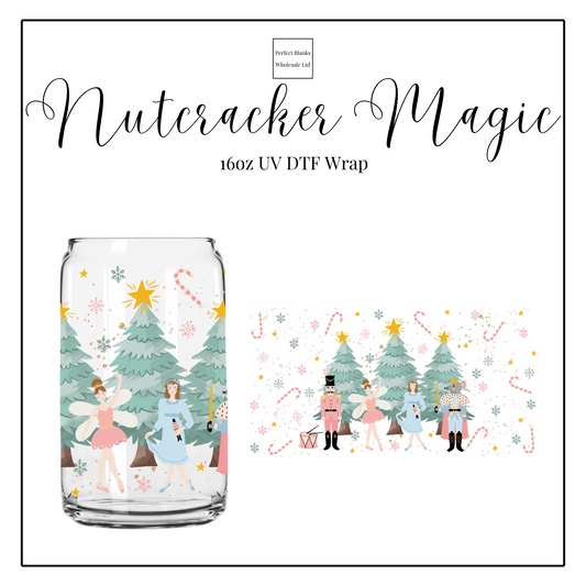 Nutcracker Magic 16oz UV DTF