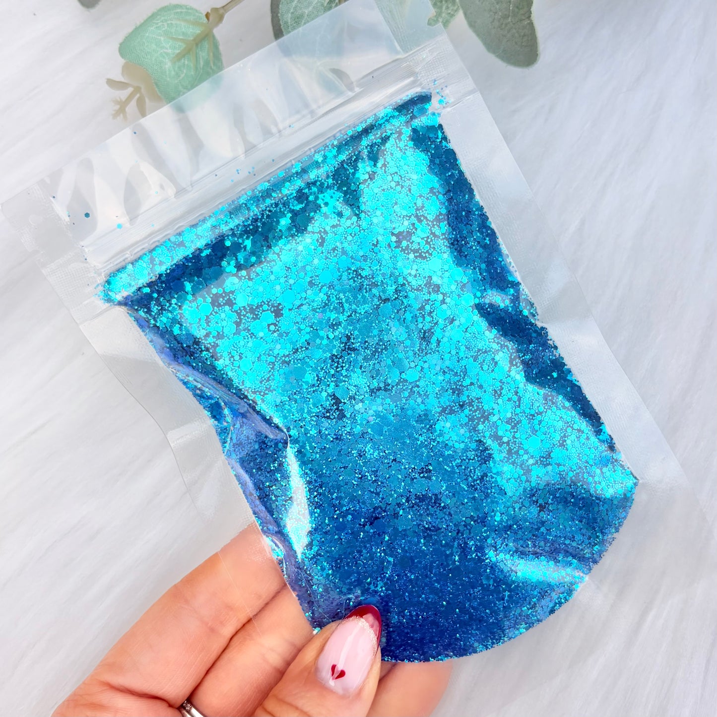 Peacock - Chunky Glitter Mix