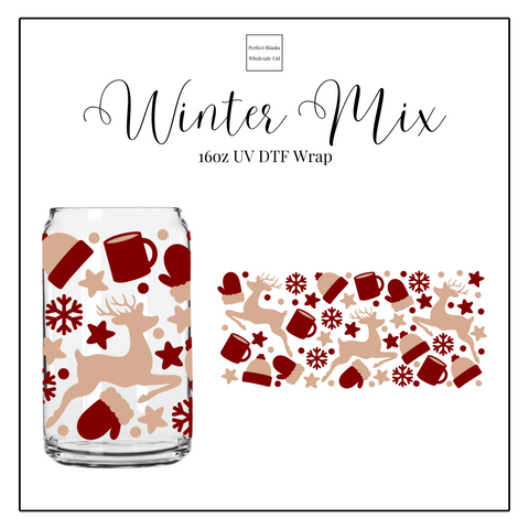 Winter Mix 16oz UVDTF