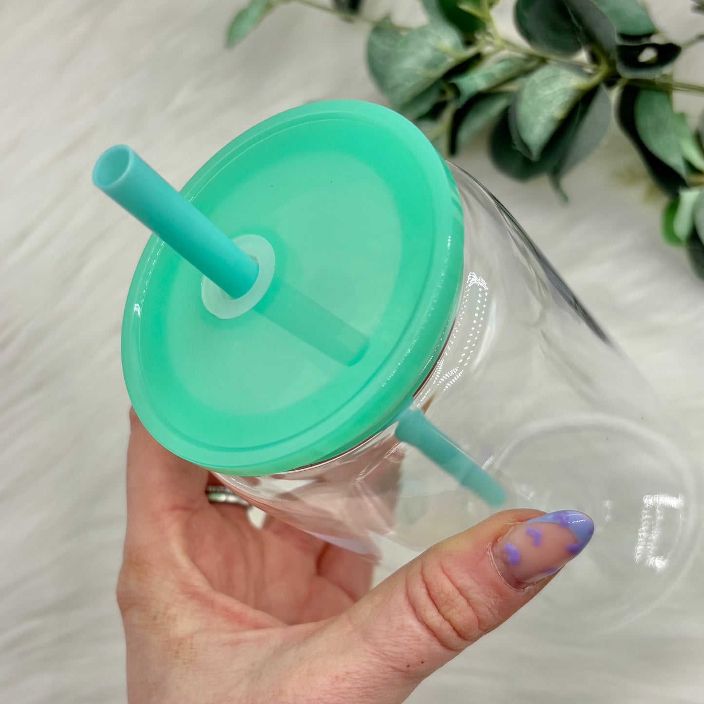 16oz Plastic Libby Can with Coloured Lid